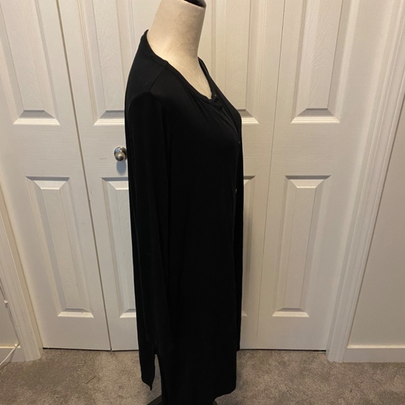 Women’s size L button down long Cardigan - Picture 5 of 7